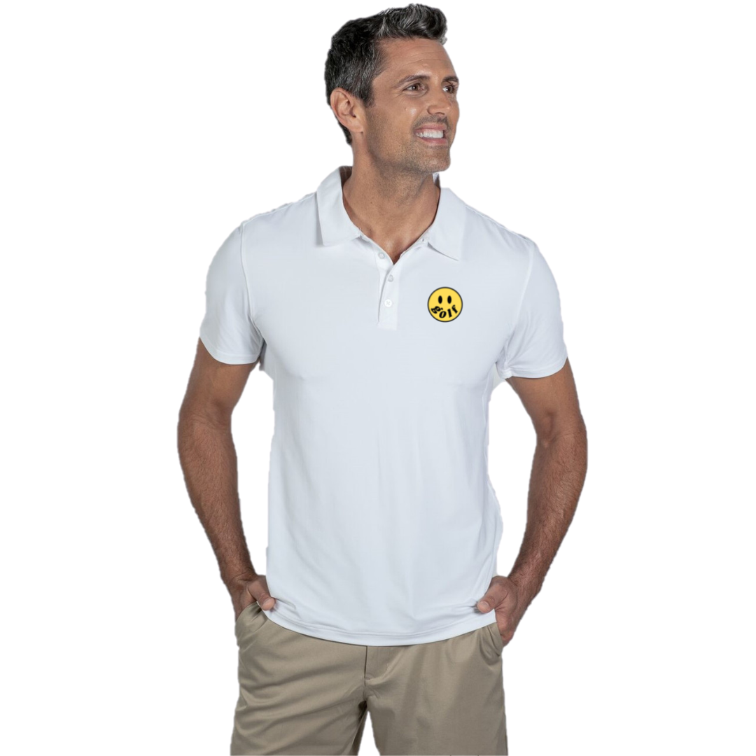 Men's Short Sleeve Happy Polo UPF 50+