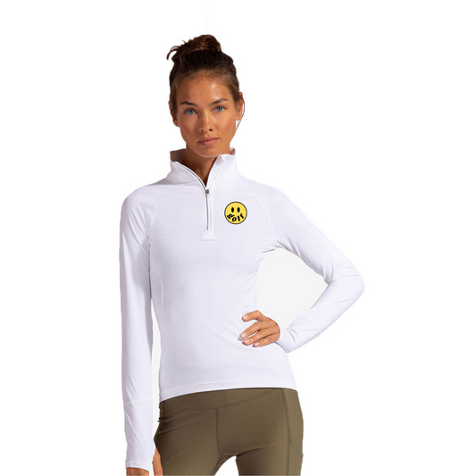 Women's Long Sleeve Happy Mock UPF 50+