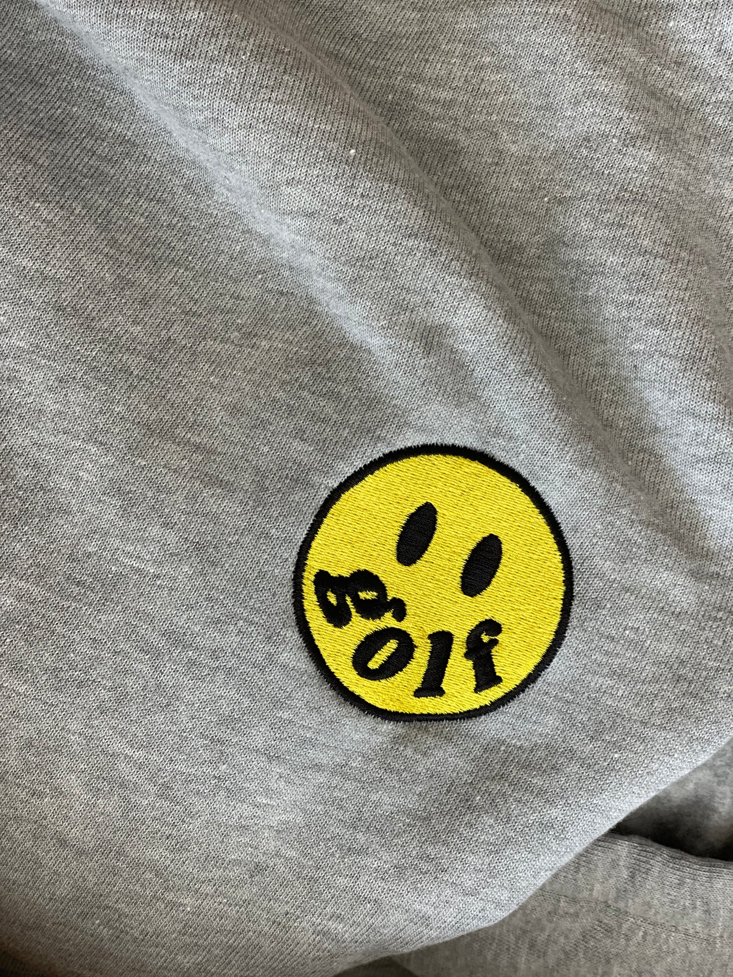 Cozy Happy Golf Hoodie Grey