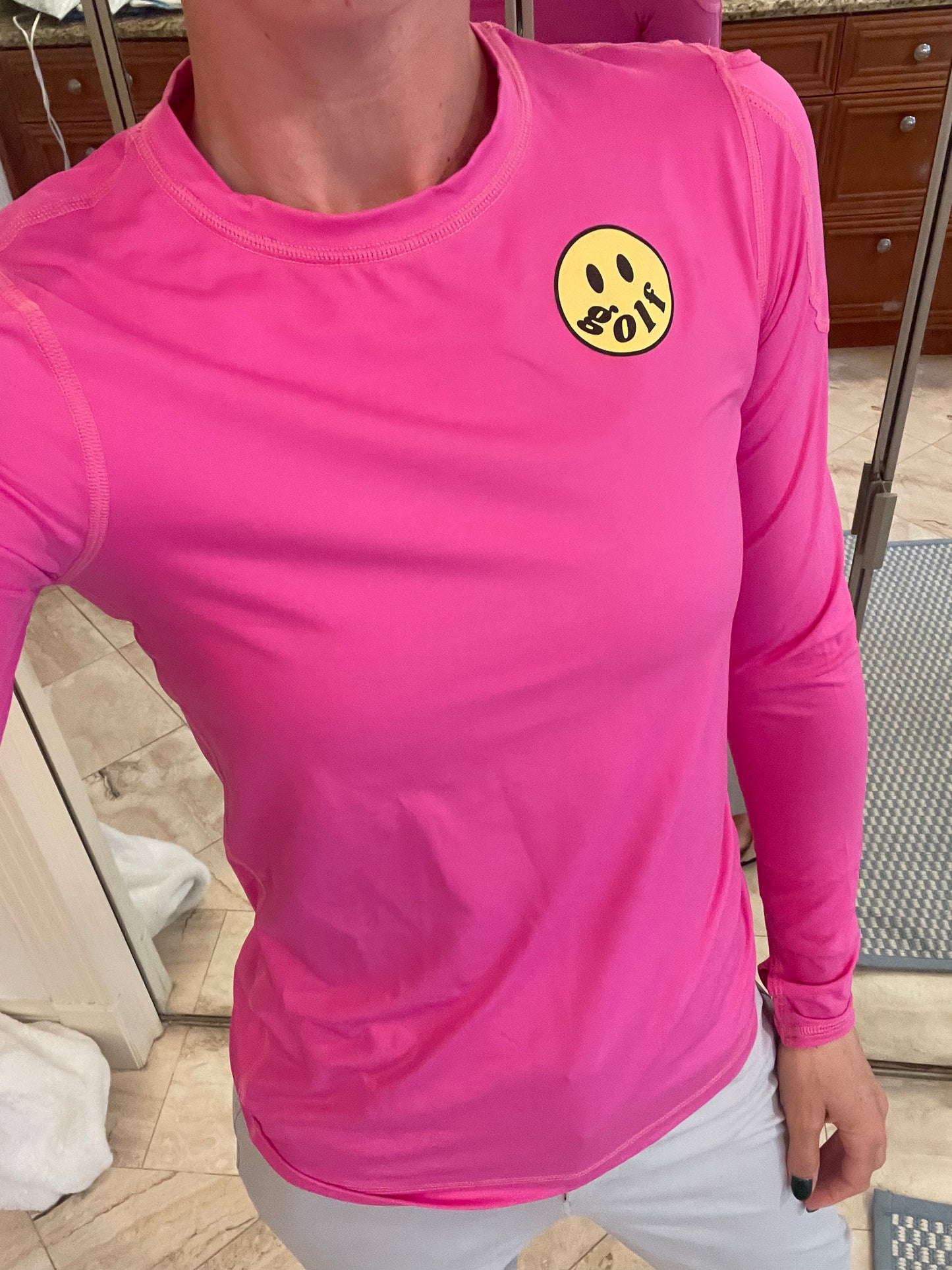 Women's Long Sleeve Happy Crew UPF 50+