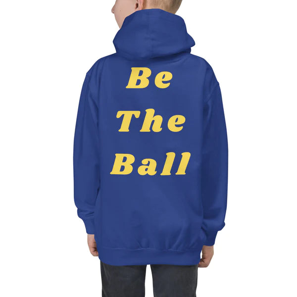 Kids Be The Ball Hoodie Grey