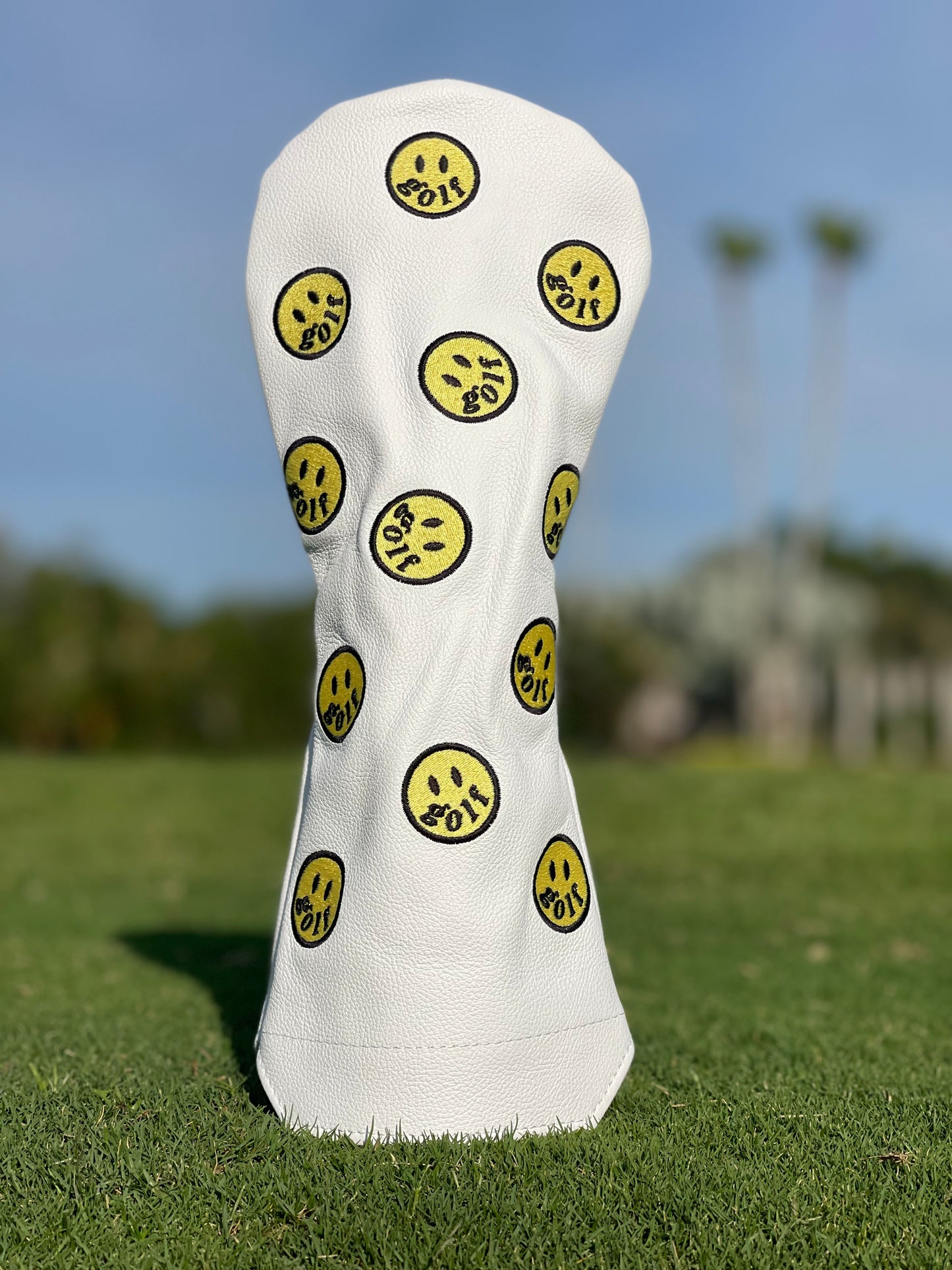 White Driver Headcover