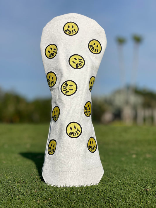 White Driver Headcover