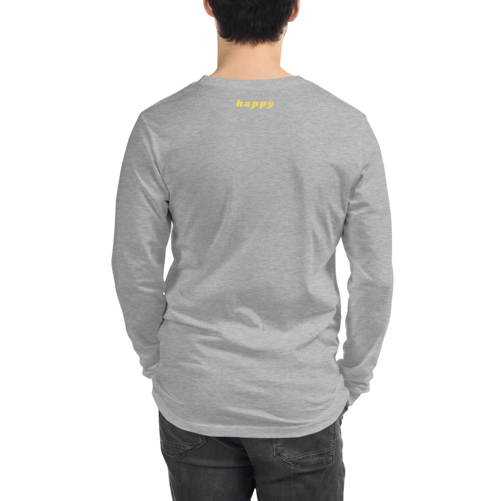 Unisex Long Sleeve Tee White