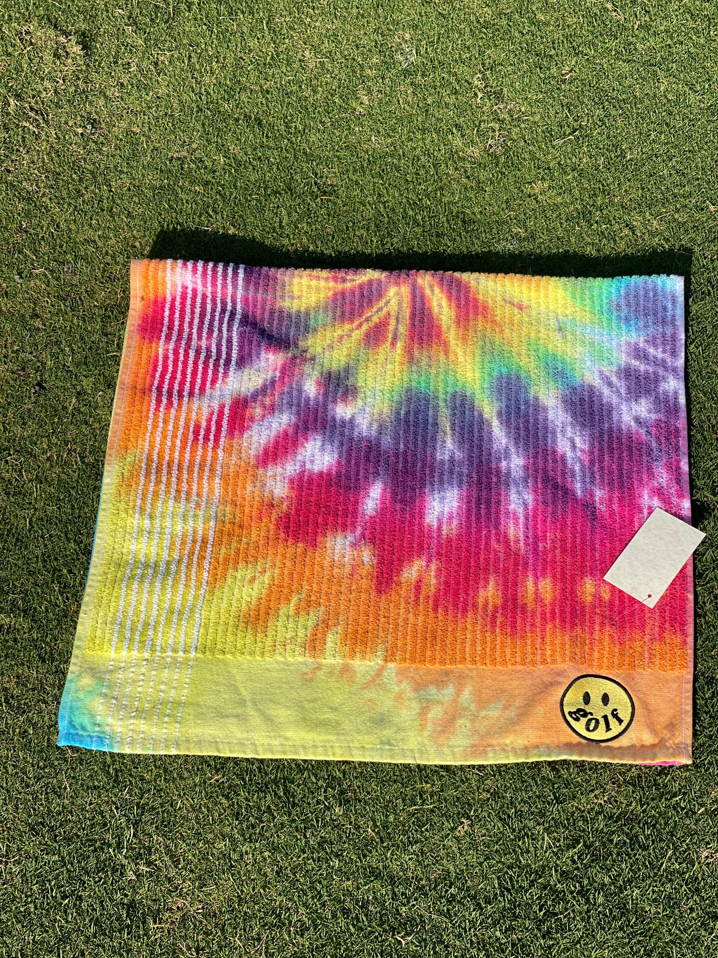 Tie Dye Golf Towel