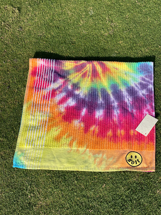 Tie Dye Golf Towel