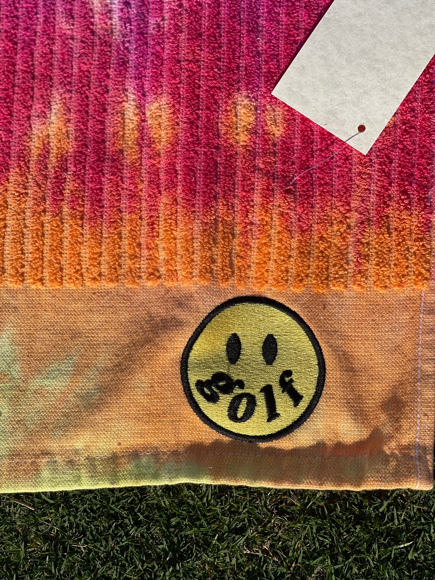 Tie Dye Golf Towel