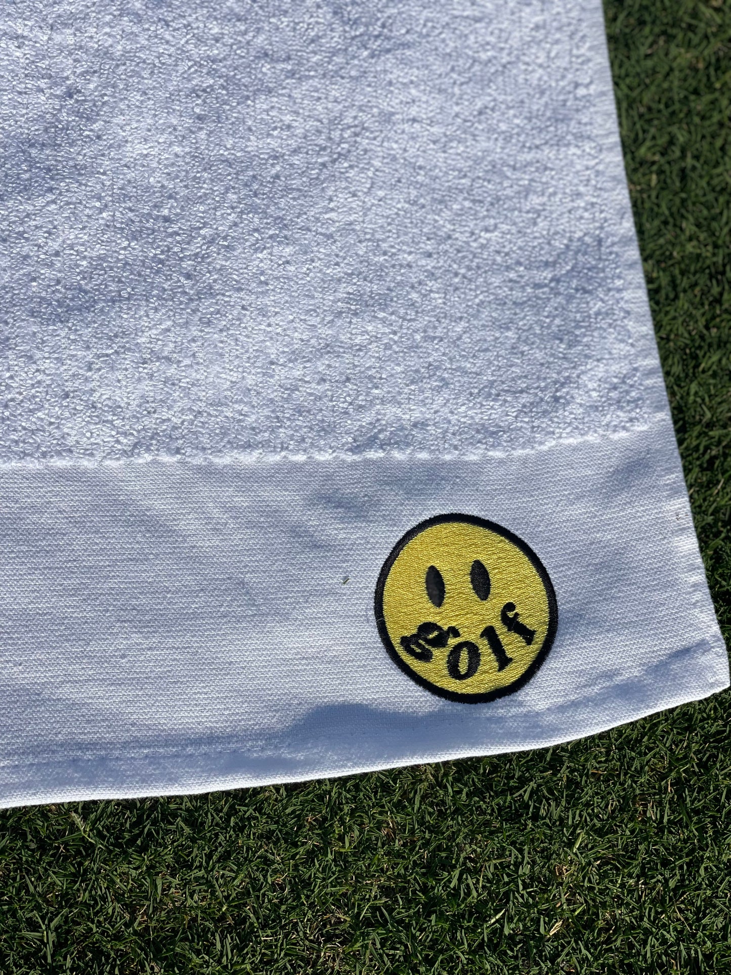 Happy Golf Towel