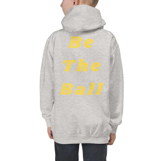 Kids Be The Ball Hoodie Grey