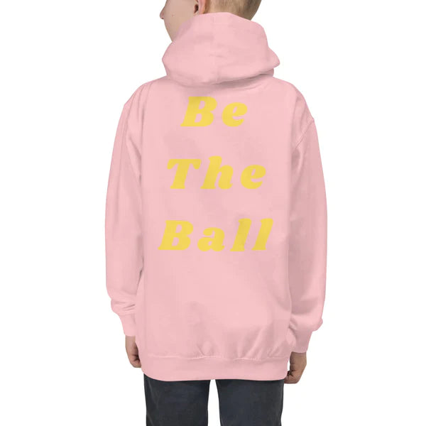 Kids Be The Ball Hoodie Royal Black