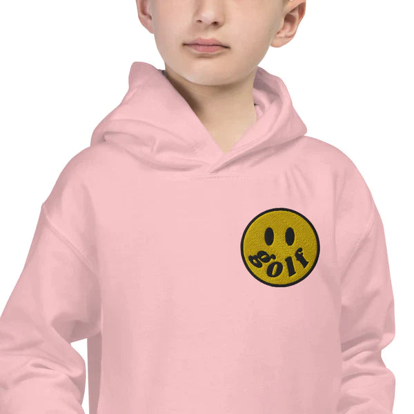 Kids Be The Ball Hoodie Pink